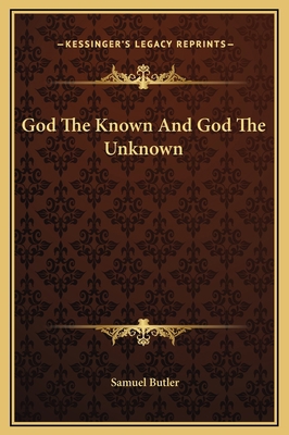 God The Known And God The Unknown 1169193099 Book Cover
