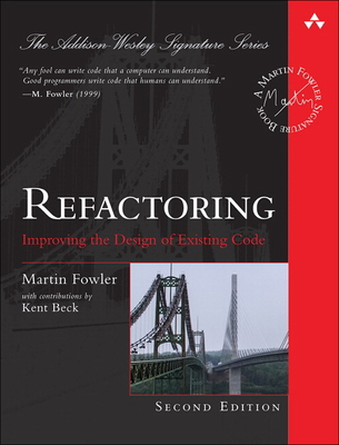 Refactoring: Improving the Design of Existing Code 0134757599 Book Cover