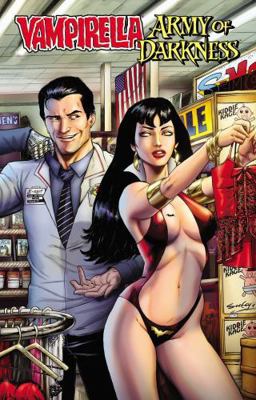 Vampirella/Army of Darkness 1606908375 Book Cover