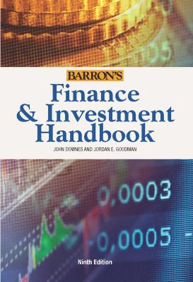 Finance and Investment Handbook 0764167510 Book Cover
