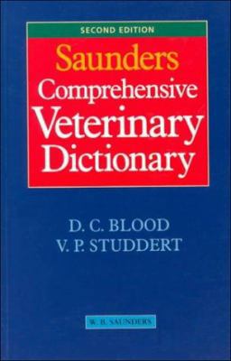 Saunders Comprehensive Veterinary Dictionary 0702020346 Book Cover