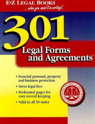 301 Legal Forms and Agreements ... 1563823012 Book Cover