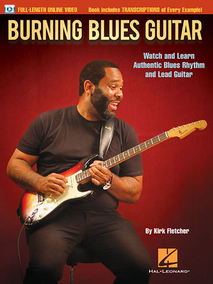 Burning Blues Guitar Book/Online Video 1495016722 Book Cover