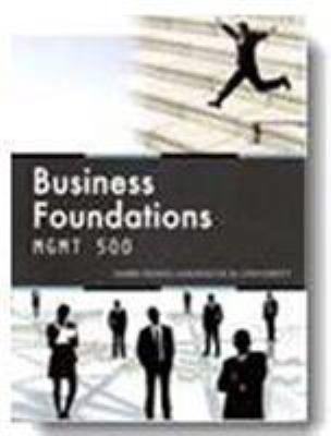 "Business Foundations - BUSW 500" 1337050490 Book Cover