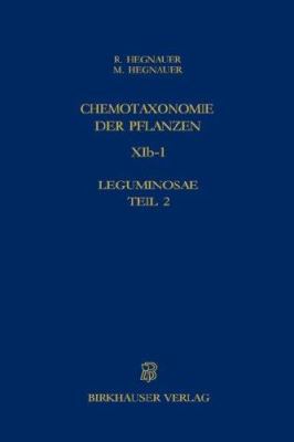 Chemotaxonomie Der Pflanzen [German] 3764329793 Book Cover