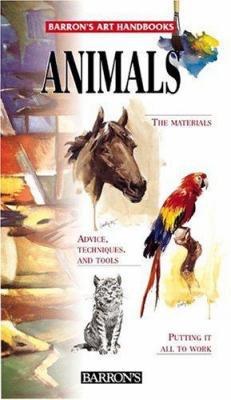 Animals (Barron's Art Handbooks) 0764153609 Book Cover
