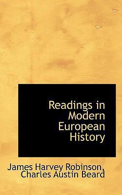 Readings in Modern European History 1117672867 Book Cover