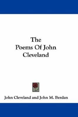 The Poems Of John Cleveland 0548287376 Book Cover