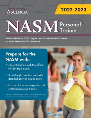NASM Personal Training Practice Test Book: 3 Fu... 1637980108 Book Cover