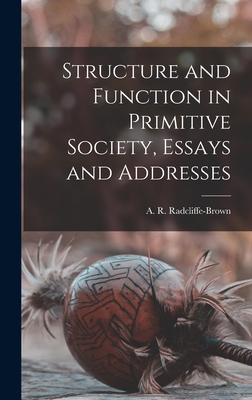 Structure and Function in Primitive Society, Es... 1015797822 Book Cover