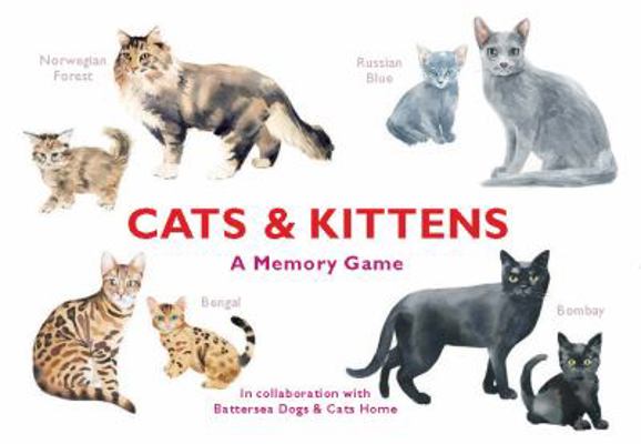 Cats & Kittens: A Memory Game 1786271540 Book Cover