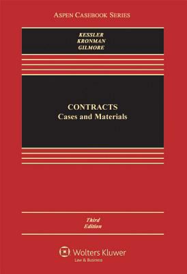 Contracts: Cases and Materials 0735512868 Book Cover