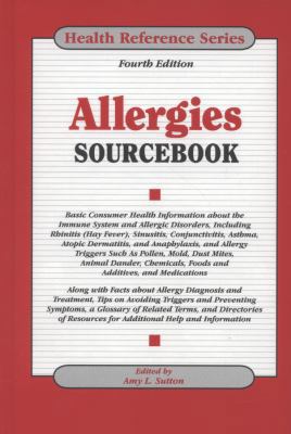 Allergies Sourcebook (Health Reference) 0780811445 Book Cover