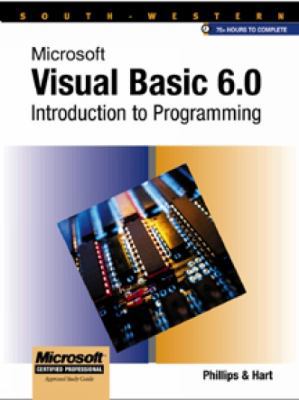 Microsoft Visual Basic 6.0 Introduction to Prog... 0538688181 Book Cover