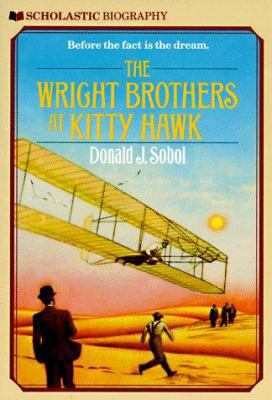 The Wright Brothers at Kitty Hawk 0590429043 Book Cover