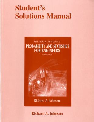 Miller & Freund's Probability and Statistics fo... 0321641698 Book Cover