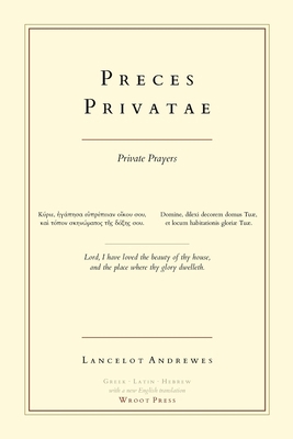 Preces Privatae: Private Prayers B0HGMWGD6S Book Cover