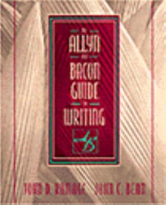 The Allyn and Bacon Guide to Writing 0205299407 Book Cover