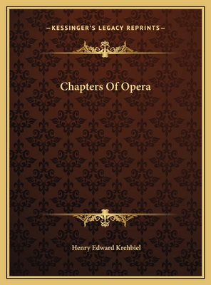 Chapters Of Opera 1169739865 Book Cover