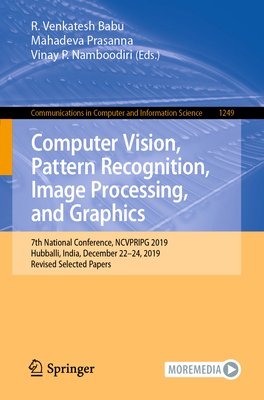 Computer Vision, Pattern Recognition, Image Pro... 9811586969 Book Cover