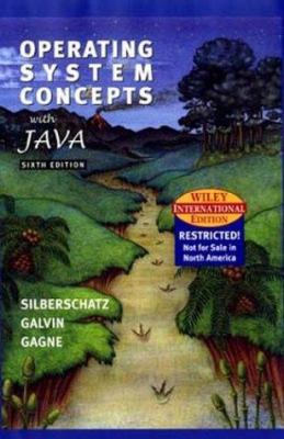 WIE Operating Systems Concepts with Java 0471452491 Book Cover