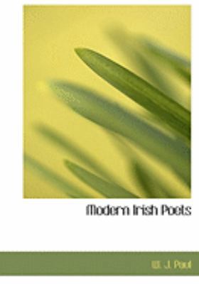 Modern Irish Poets [Large Print] 0554830175 Book Cover
