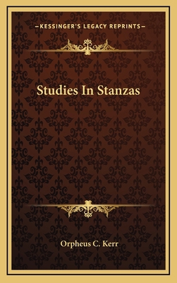 Studies in Stanzas 1163734772 Book Cover