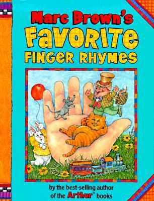 Marc Brown's Favorite Finger Rhymes 0525456104 Book Cover