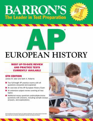 Barron's AP European History 0764146971 Book Cover