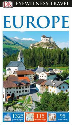 DK Eyewitness Travel Guide Europe 0241253535 Book Cover