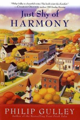 Just Shy of Harmony 0060006323 Book Cover