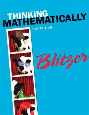 Thinking Mathematically Plus New Mylab Math wit... 0321923235 Book Cover