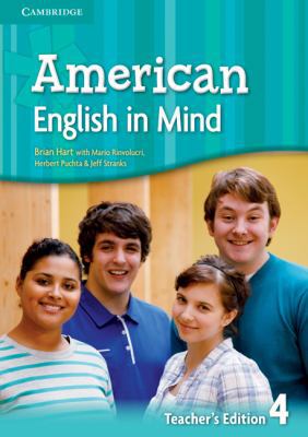 American English in Mind Level 4 Teacher's Edition 0521733499 Book Cover