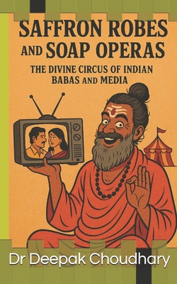 Saffron Robes and Soap Operas: : The Divine Cir... B0FFGCPCTQ Book Cover