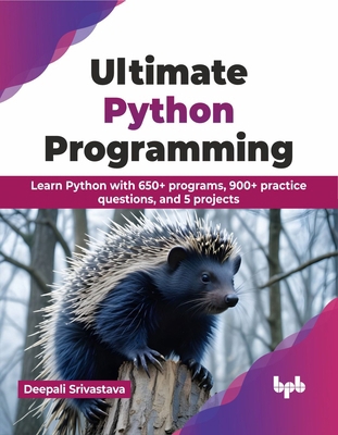 Ultimate Python Programming: Learn Python with ... 935551655X Book Cover