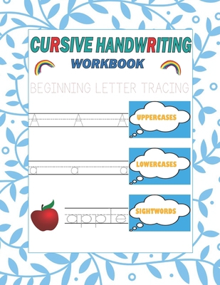 Cursive Handwriting Workbook: Beginning letter ... B0892659VB Book Cover