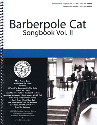 Barberpole Cat Songbook Volume 2 Ttbb Songbook ... 1733874011 Book Cover