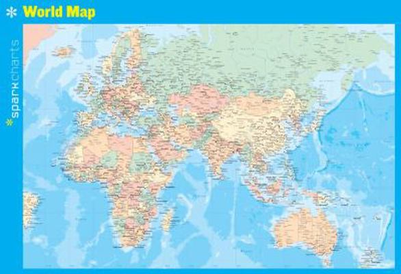 World Map Sparkcharts: Volume 84 1411470966 Book Cover