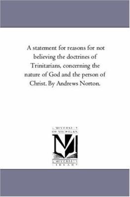 A Statement For Reasons For Not Believing the D... 1425561322 Book Cover