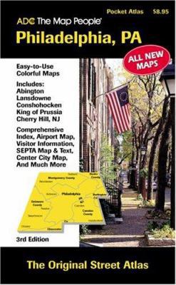 Philadelphia Pa Pckt Atlas 3/E 0875303897 Book Cover