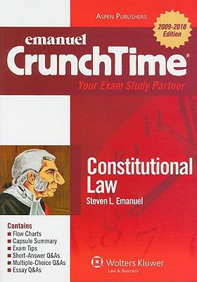 Constitutional Law (Crunchtime) 0735578893 Book Cover