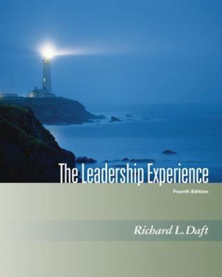 The Leadership Experience (with InfoTrac) 0324539681 Book Cover