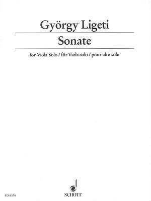 Sonata (1991-1994): For Solo Viola 147680849X Book Cover