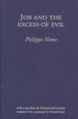 Job and the Excess of Evil 0820702862 Book Cover