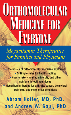 Orthomolecular Medicine for Everyone: Megavitam... 1681627620 Book Cover