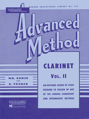 Rubank Advanced Method - Clarinet Vol. 2 1423444272 Book Cover