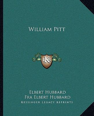 William Pitt 1162861010 Book Cover