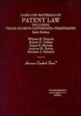 Cases and Materials on Patent Law: Including Tr... 0314162607 Book Cover