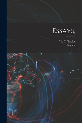 Essays; 1015904793 Book Cover
