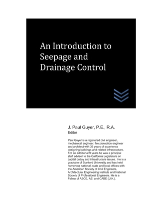 An Introduction to Seepage and Drainage Control 1976861365 Book Cover
